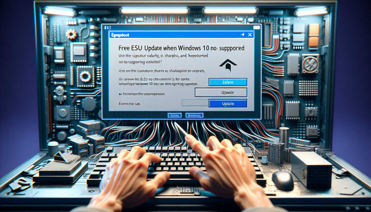"alt_text": "Panduan trik mendapatkan update ESU gratis setelah Windows 10 tidak lagi didukung."