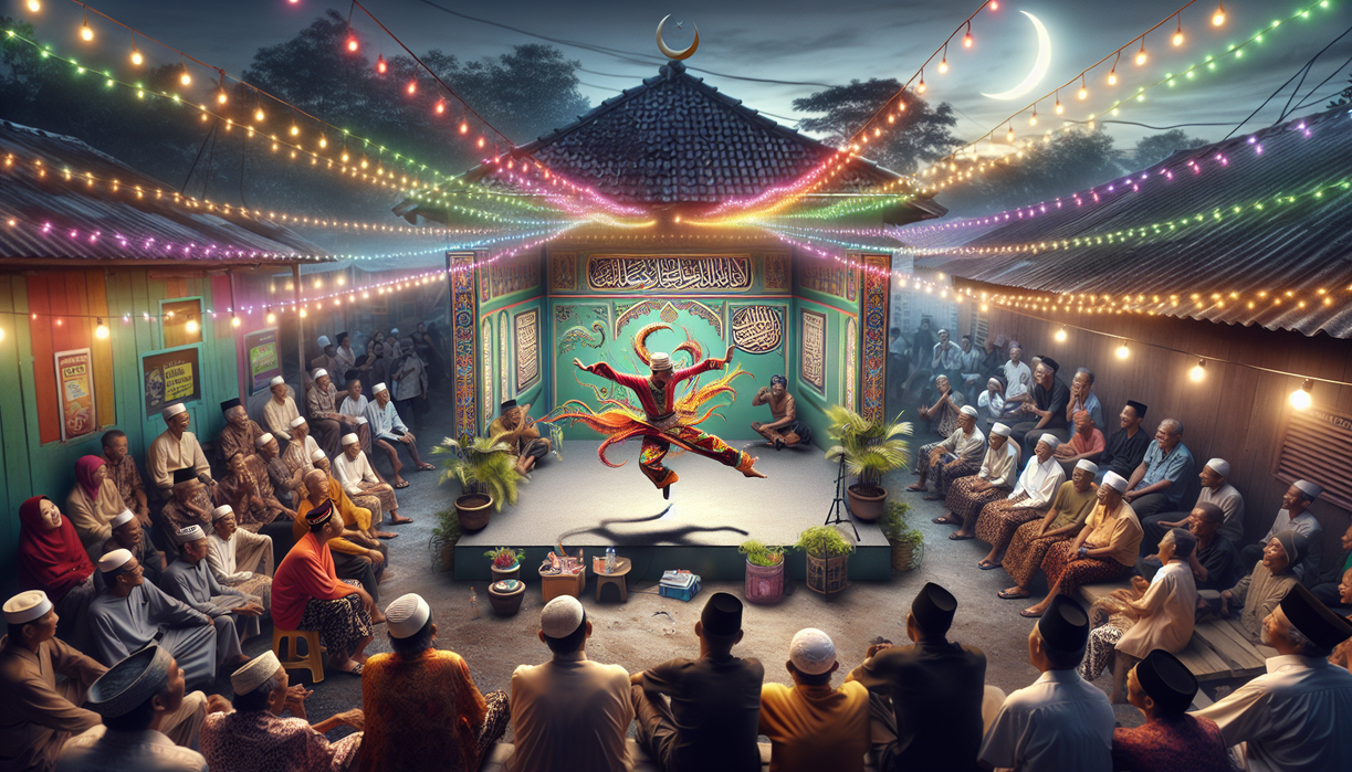 alt_text: Diskusi publik tentang batas hiburan dalam acara Isra Mikraj di Banyuwangi.