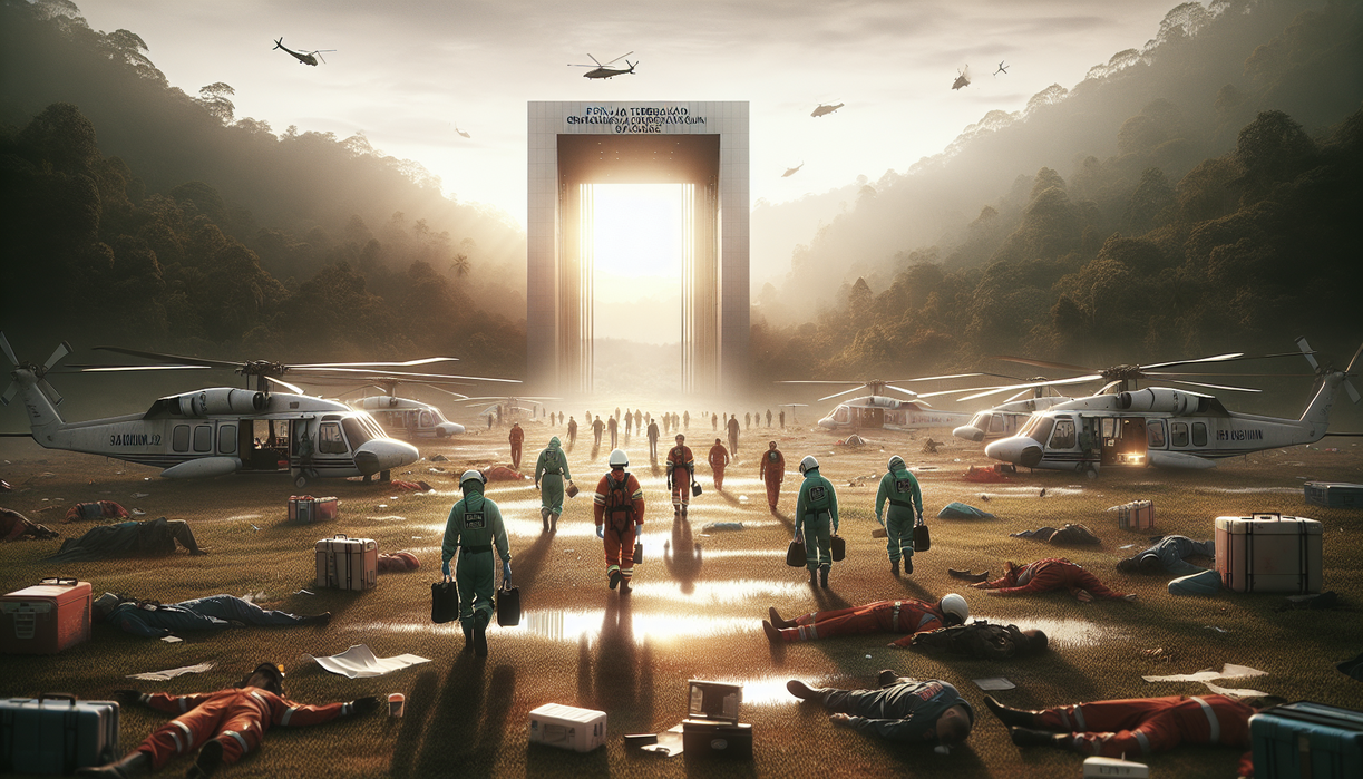 "alt_text": "Penjara terbakar, kekacauan melanda usai ulah gembong narkoba memicu kerusuhan besar."