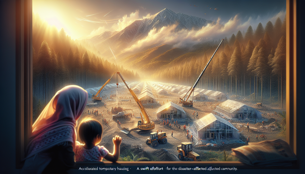 "alt_text": "Isu nasional: percepatan pembangunan hunian sementara di TapSel."