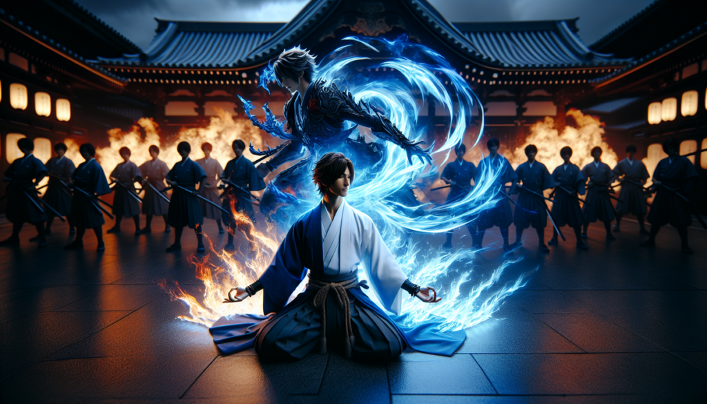 alt_text: Sanji membahas peningkatan teknik dari Diable Jambe ke Ifrit Jambe dengan ilustrasi visual.