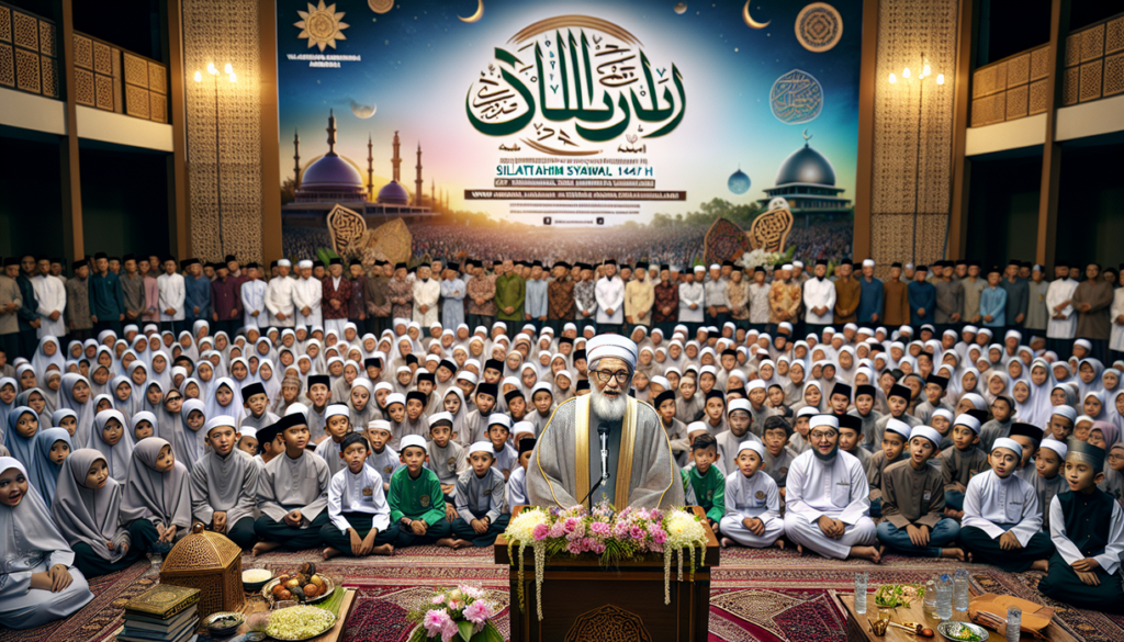 alt_text: Kompleks Ponpes Wali Barokah Kediri, fokus pada pembentukan karakter dan misi pendidikan besar.