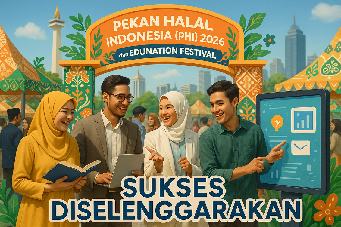 alt_text: Poster Pekan Halal 2026 dengan fokus pada inovasi digital marketing.