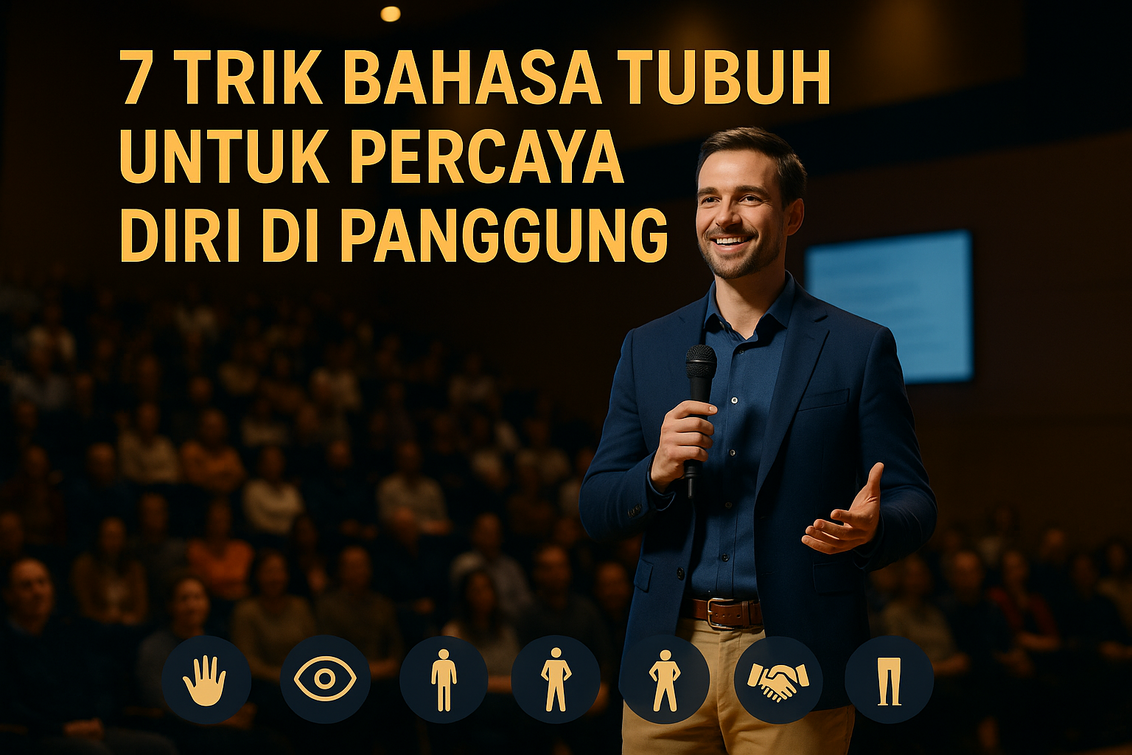 alt_text: "Tujuh trik bahasa tubuh yang meningkatkan kepercayaan dirimu saat berbicara di depan umum."